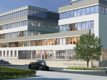 Campus Marienberg, BA 1 Neubau des Bürokomplexes